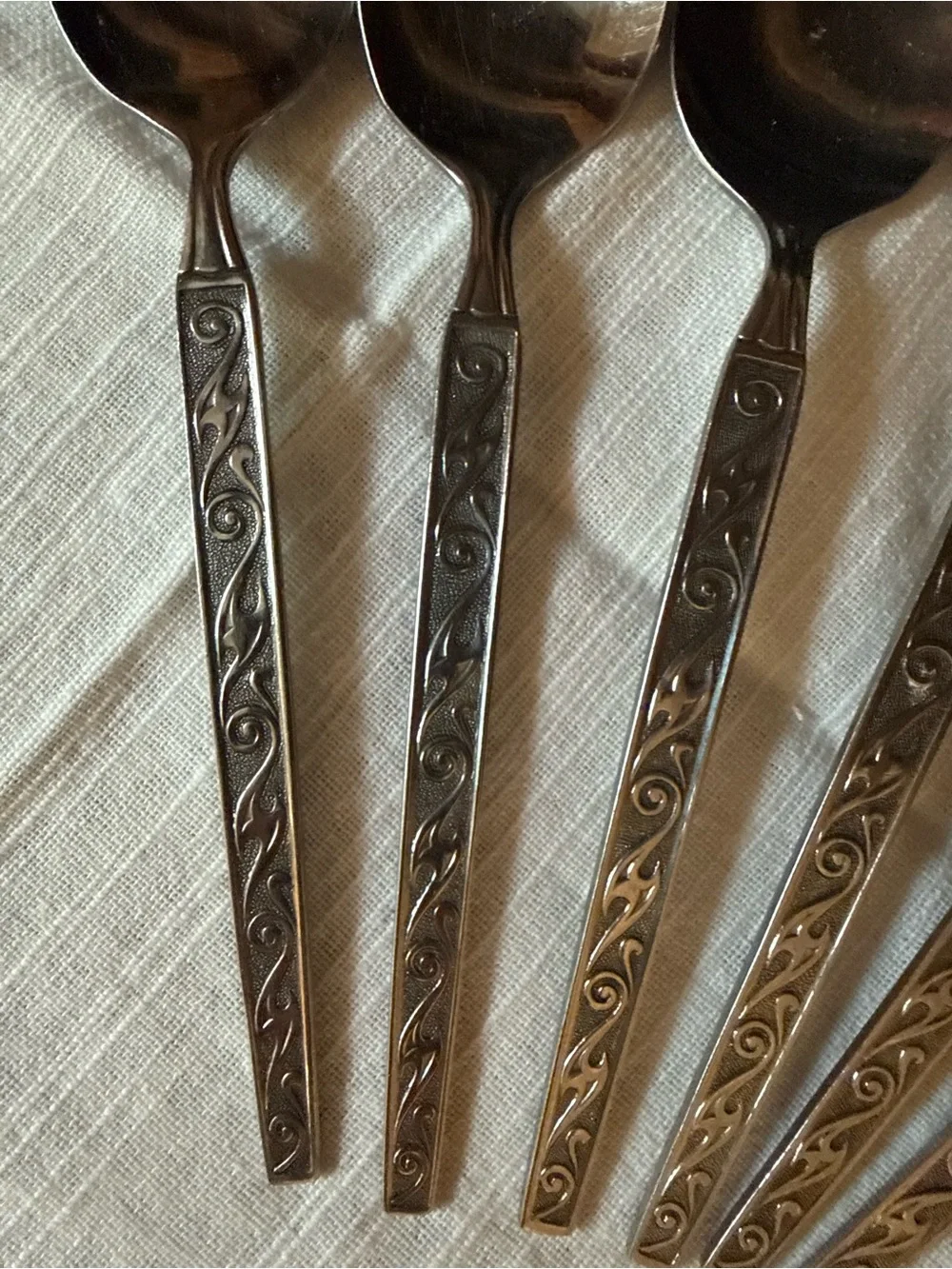 Vintage Oxford Hall Palo Alto Stainless-Steel Tablespoons Set of 10